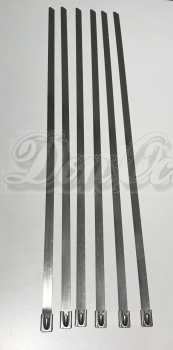 Metallbinder 6er Pack - 30cm - Hitzeschutzwicklung